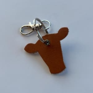 Stockmen's Keychain - Cattle Silhouette