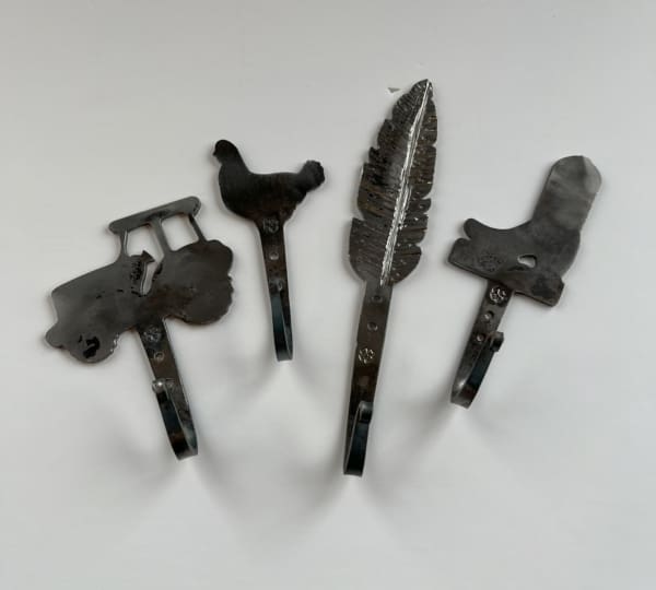 Metal Coat Hooks - Assorted Options